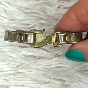 Leather cord bracelet